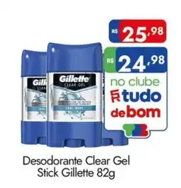 Supermercados Rondon Desodorante Clear Gel Stick Gillette oferta