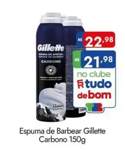 Supermercados Rondon Espuma de Barbear Gillette Carbono oferta