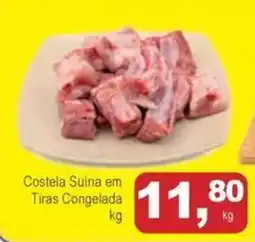 Mineirão Atacarejo Costela Suína em Tiras Congelada oferta
