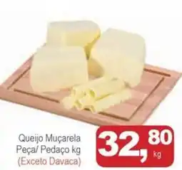 Mineirão Atacarejo Queijo Muçarela Peça/ Pedaço oferta
