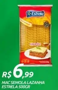 DB Supermercados Mac semola lazanha estrela 500gr oferta