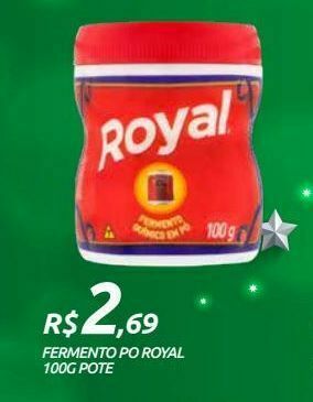 DB Supermercados Fermento po royal 100g pote oferta