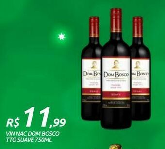 DB Supermercados Vin nac dom bosco tto suave 750ml oferta
