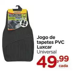 Carrefour Jogo de tapetes PVC Luxcar Universal oferta
