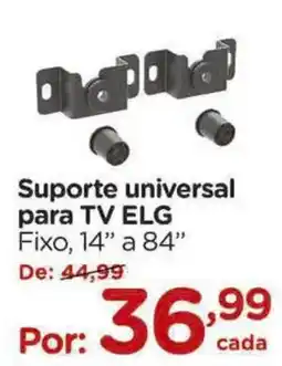 Carrefour Suporte universal para TV ELG oferta