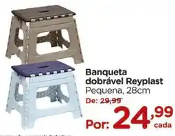 Carrefour Banqueta dobrável Reyplast oferta