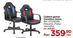 Carrefour Cadeira gamer Carrefour Home oferta