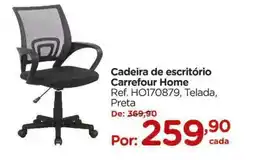 Carrefour Cadeira de escritório Carrefour Home oferta