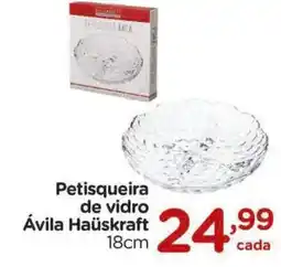 Carrefour Petisqueira de vidro Ávila Haüskraft oferta