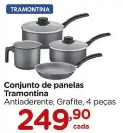 Carrefour Conjunto de panelas Tramontina oferta