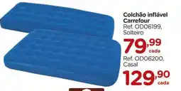 Carrefour Colchão inflável Carrefour oferta