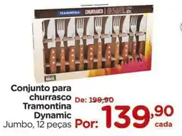 Carrefour Conjunto para churrasco Tramontina Dynamic oferta