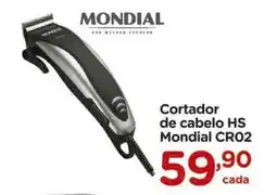 Carrefour Cortador de cabelo HS Mondial CR02 oferta
