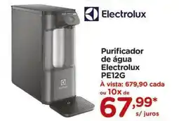 Carrefour Purificador de água Electrolux PE12G oferta