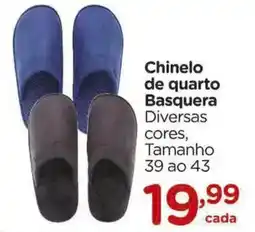 Carrefour Chinelo de quarto Basquera oferta