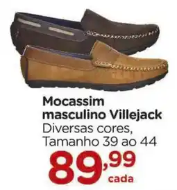 Carrefour Mocassim masculino Villejack oferta