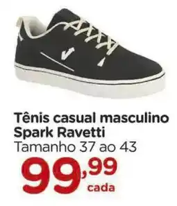 Carrefour Tênis casual masculino Spark Ravetti oferta