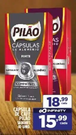 Preço & Cia Cápsula de cafe pilao oferta