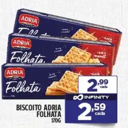 Preço & Cia Biscoito adria folhata oferta
