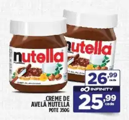 Preço & Cia Creme de avelä nutella pote oferta