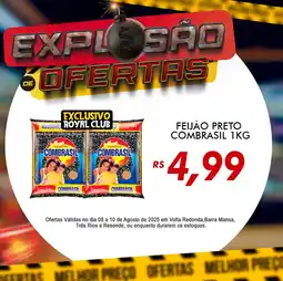 Royal Supermercados Feijão preto combrasil oferta