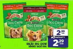 Preço & Cia Ração dog chow sabores sache oferta