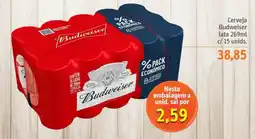 Sonda Cerveja Budweiser oferta
