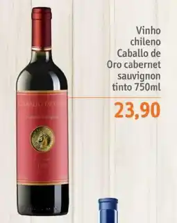 Sonda Vinho chileno Caballo de Oro cabernet sauvignon tinto oferta