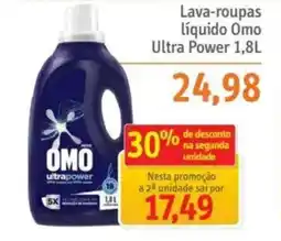 Sonda Lava-roupas líquido Omo Ultra Power oferta