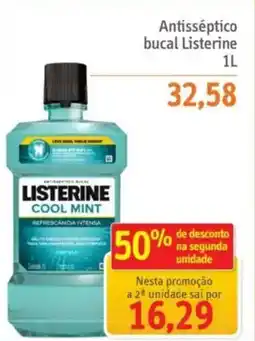 Sonda Antisséptico bucal Listerine oferta