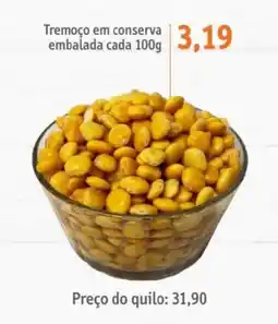 Sonda Tremoço em conserva embalada cada oferta