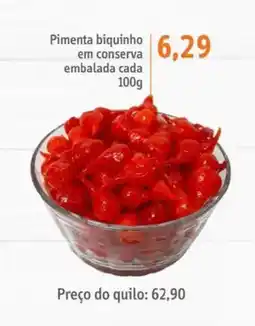 Sonda Pimenta biquinho em conserva em conserva oferta