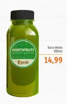 Sonda Suco detox oferta