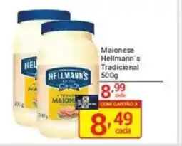 X Supermercados Maionese Hellmann's Tradicional oferta