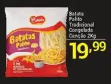 X Supermercados Batata Palito Tradicional Congelada Canção oferta