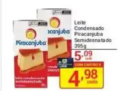 X Supermercados Leite Condensado Piracanjuba Semidesnatado oferta