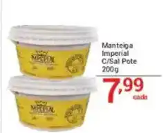 X Supermercados Manteiga Imperial C/Sal Pote oferta
