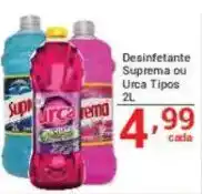 X Supermercados Desinfetante Suprema ou Urca Tipos oferta