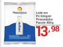 X Supermercados Leite em Pó Integral Piracanjuba Pacote oferta