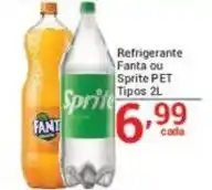 X Supermercados Refrigerante Fanta ou Sprite PET Tipos oferta