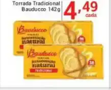X Supermercados Torrada Tradicional Bauducco oferta