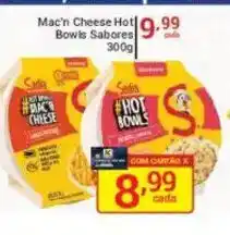 X Supermercados Mac'n Cheese Hot Bowls Sabores oferta