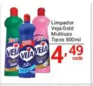 X Supermercados Limpador Veja Gold Multiuso Tipos oferta