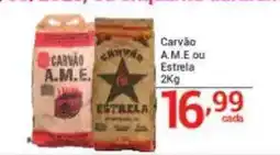 X Supermercados Carvão A.M.E ou Estrela oferta