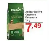 X Supermercados Açúcar Native Orgánico Denerara oferta