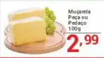 X Supermercados Muçarela Peça ou Pedaço oferta