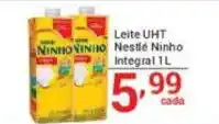 X Supermercados Leite UHT Nestlé Ninho Integral oferta