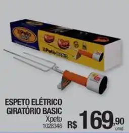 Milium Espeto elétrico giratório basic Xpeto 1028346 oferta