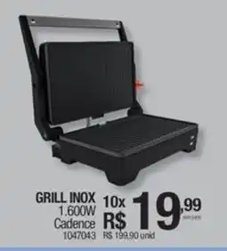 Milium Grill inox 1.600w oferta