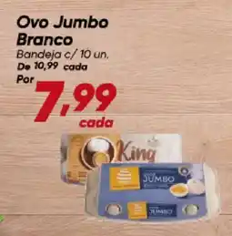 Dia Ovo Jumbo Branco Bandeja oferta